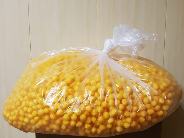 Кукурузные шарики со вкусом сыра в Ясененво