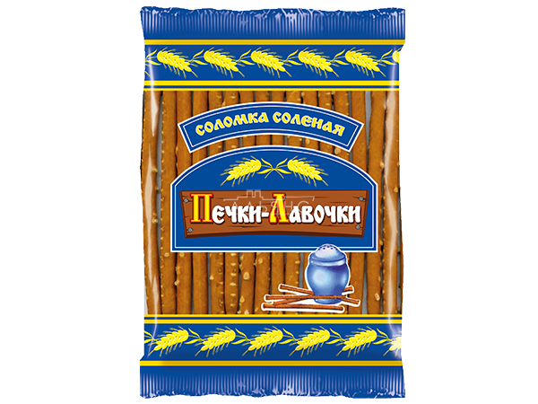 Соломка соленая "Печки-Лавочки" в Ясененво