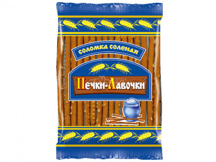 Мучные полоски КРАСНЫЕ со вкусом пряной говядины 76 гр: Соломка соленая 