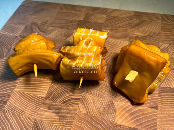 Шашлычок из кальмара х/к в Ясененво