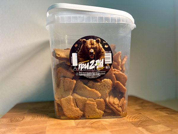 Ведро Ржаные гренки с чесноком в Ясененво