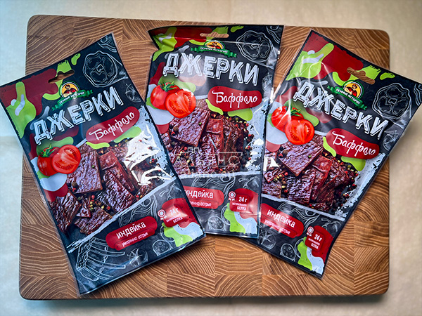 Джерки из индейки "Баффало" 45 гр. в Ясененво
