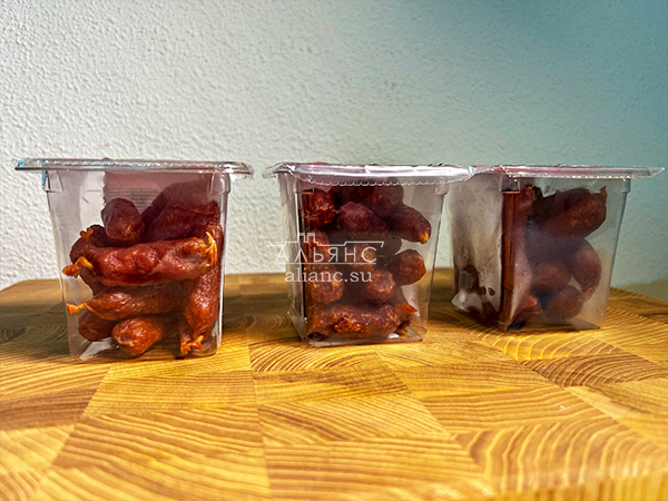 Колбаски МИНИ с сыром с/к (100 гр) в Ясененво