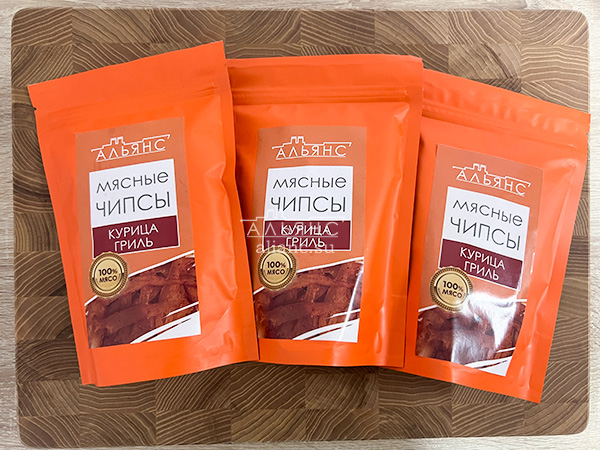 Мясо (АЛЬЯНС) вяленое курица "Гриль" 50 гр. в Ясененво