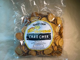 ФЛИНТ Гренки чеснок: Снапсы ПШЕНИЧНЫЕ 
