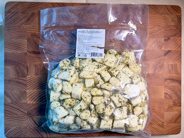 Сырный продукт ФЕРМЕРСКИЙ бочонок укроп чеснок в Ясененво