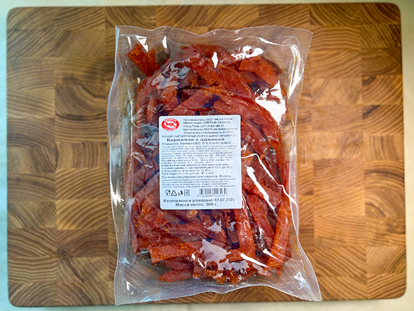 Продукт из мяса птиц "КАРПАЧЧО с АДЖИКОЙ" с/к "ООО БАЛТИКА" (Калининградская обл.) в Ясененво