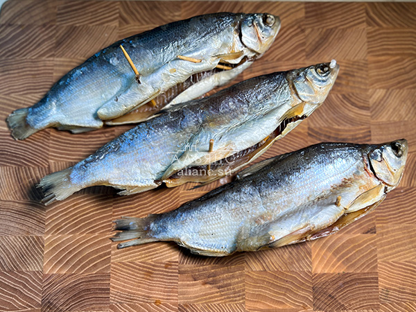 Пелядь вяленая крупная потрошеная в Ясененво